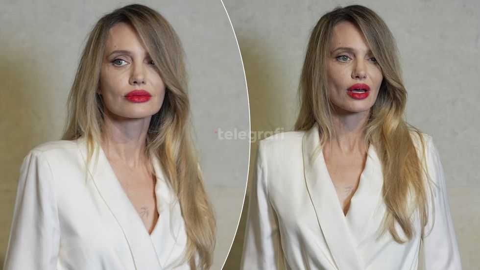 Angelina Jolie tërheq vëmendjen në Shangai me buzëkuq të kuq dhe stil elegant në eventin e Tom Ford