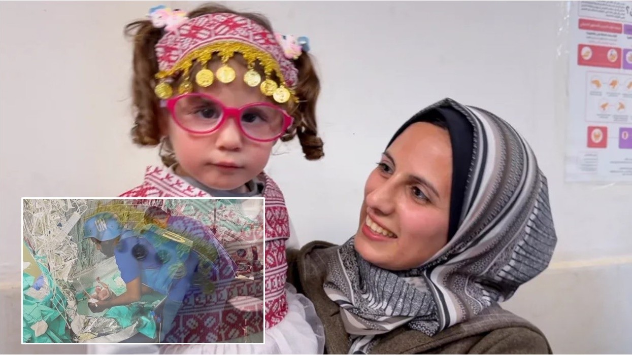 Ishin ndarë kur vogëlushja ishte në inkubator - nëna nga Gaza ribashkohet me vajzën e saj të evakuuar, pas dy vitesh