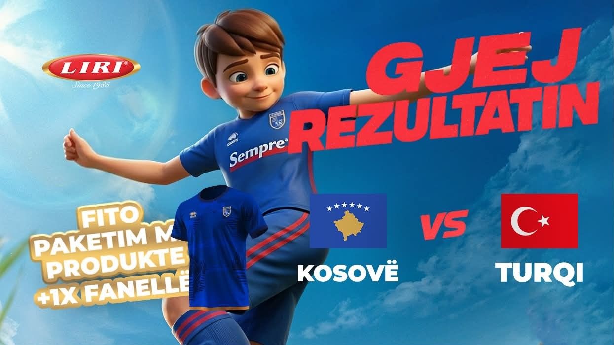 Qëllo rezultatin dhe fito shpërblime nga Liri Prizren Qëllo rezultatin dhe fito shpërblime nga Liri Prizren