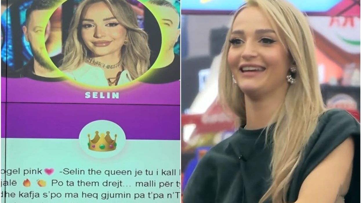 "Të dua shumë", Selin merr mesazh të veçantë nga DJ Gimbo në Big Brother