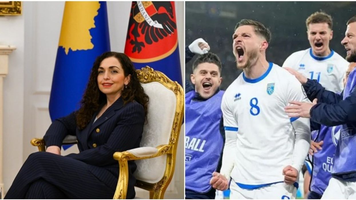 Presidentja e Kosovës me mesazh emocional para ndeshjes së Kosovës ndaj Turqisë Presidentja e Kosovës me mesazh emocional para ndeshjes së Kosovës ndaj Turqisë