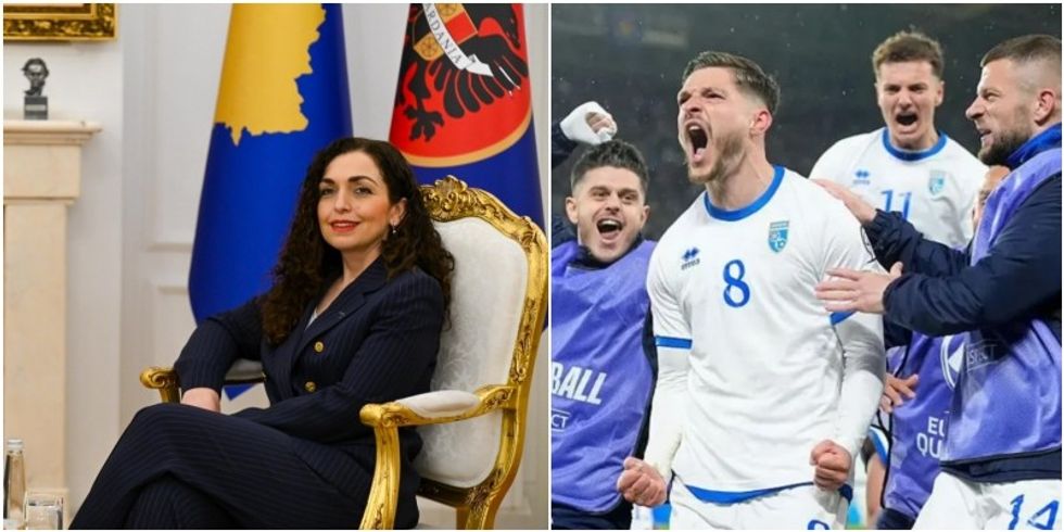 Presidentja e Kosovës me mesazh emocional para ndeshjes së Kosovës ndaj Turqisë