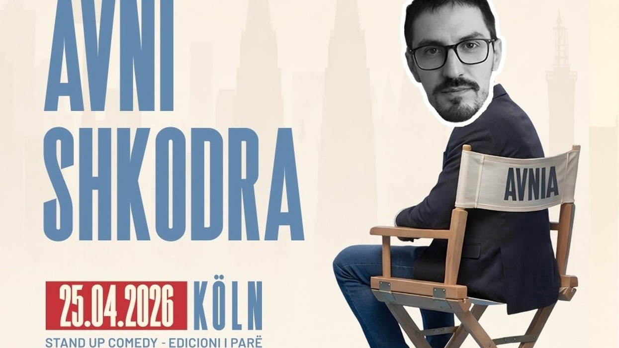 Avni Shkodra rikthehet fuqishëm në “Shqip Up Comedy Festival”, kësaj radhe në edicionin e ri në Këln