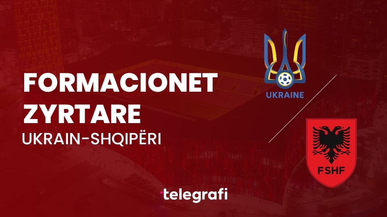 Formacionet zyrtare, Ukrainë - Shqipëri: Debuton Pllana Formacionet zyrtare, Ukrainë - Shqipëri: Debuton Pllana