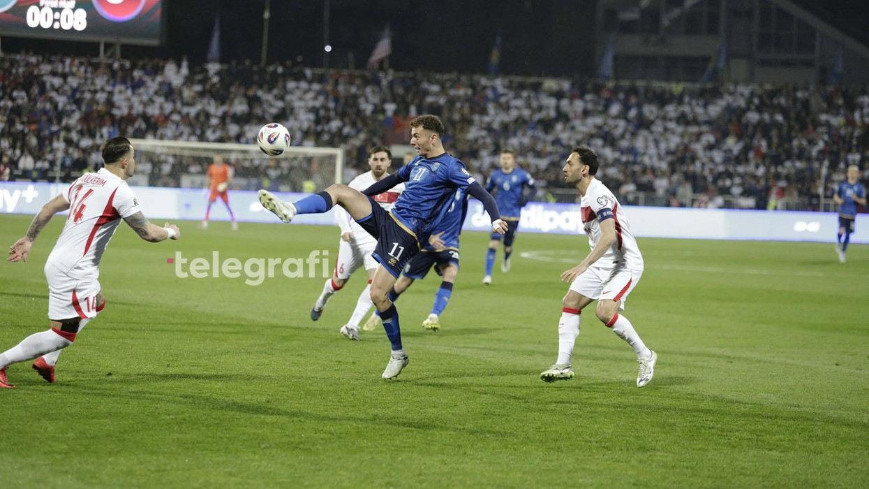 Nis finalja e madhe, Kosovë 0-0 Turqi: Asllani godet shtyllën