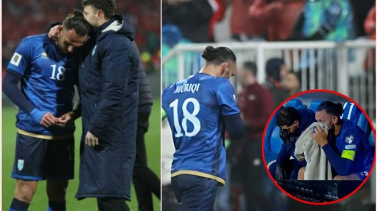 Vedat Muriqi nuk mund t’i ndalë lotët pas humbjes së Kosovës Vedat Muriqi nuk mund t’i ndalë lotët pas humbjes së Kosovës