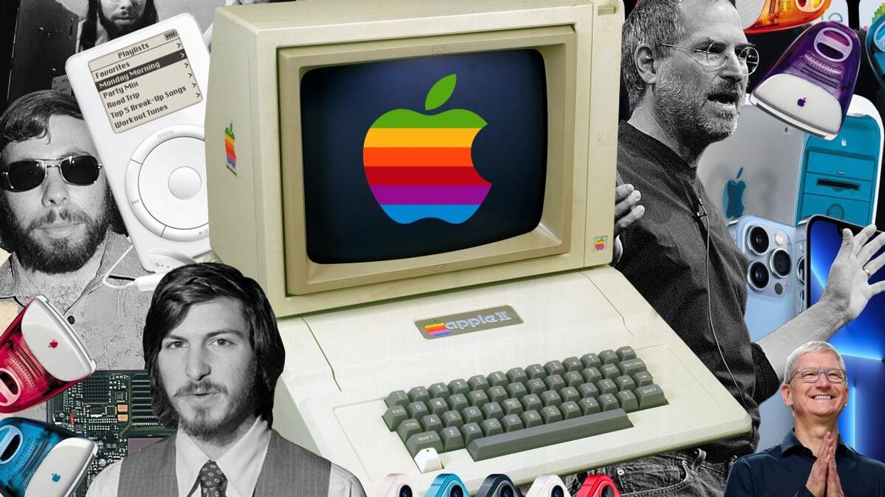 Udhëtimi 50-vjeçar i Apple nga garazhi në titanin e teknologjisë Udhëtimi 50-vjeçar i Apple nga garazhi në titanin e teknologjisë