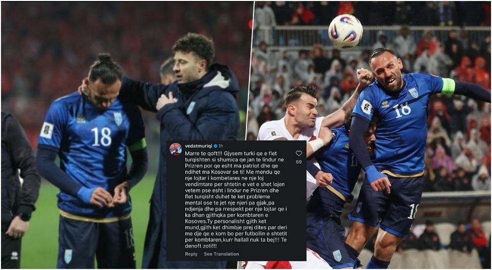 Muriqi i reagon një tifozi që e akuzoi për ndeshjen: Marre të qoftë, të dënoftë Zoti
