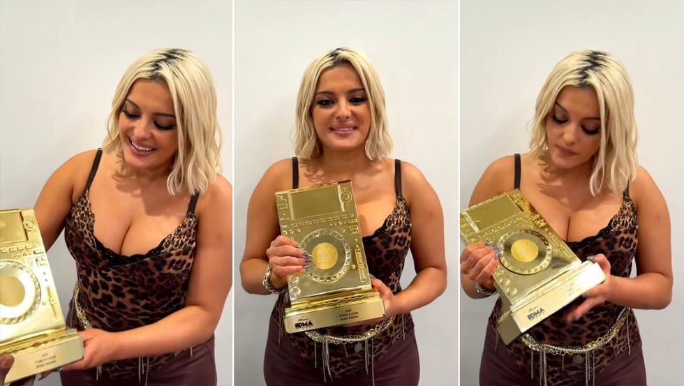 Bebe Rexha nderohet me çmimin 'Female Icon Award 2026' nga EDMAwards