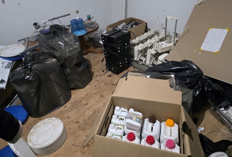 Sekuestrohen automjete, armë e bimë narkotike – dy të arrestuarit dyshohet se dogjën 300 bimë  kanabis sativa