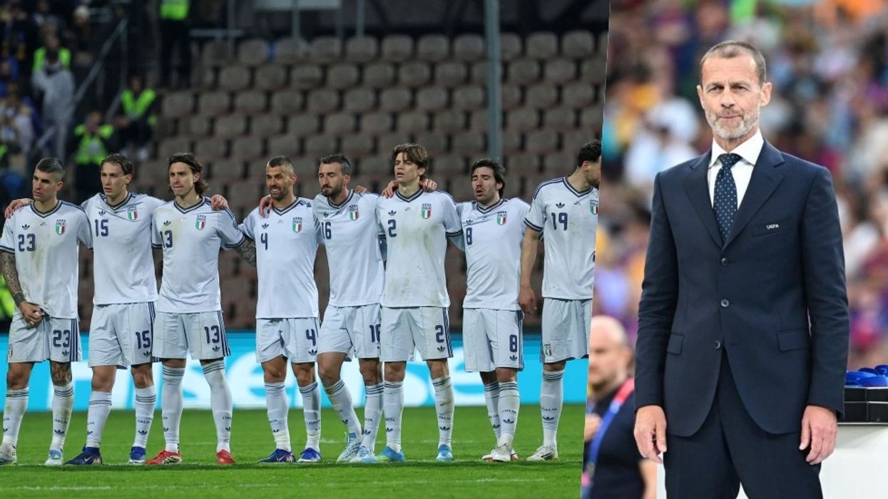Ceferin paralajmëron Italinë: Infrastruktura duhet përmirësuar, ose Euro 2032 nuk luhet Ceferin paralajmëron Italinë: Infrastruktura duhet përmirësuar, ose Euro 2032 nuk luhet