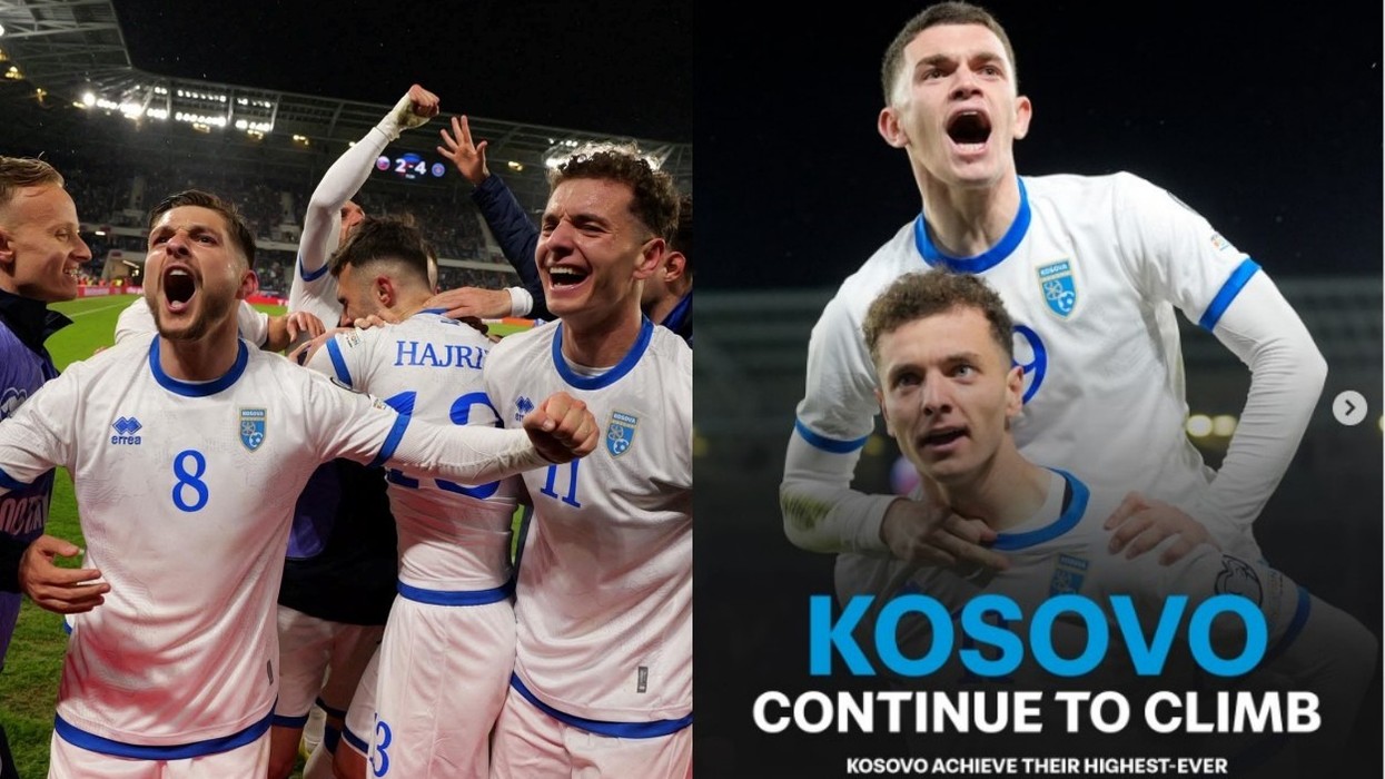 FIFA: Kosova vazhdon të rritet, marrin renditjen më të mirë në histori