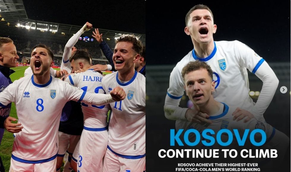 FIFA: Kosova vazhdon të rritet, marrin renditjen më të mirë në histori