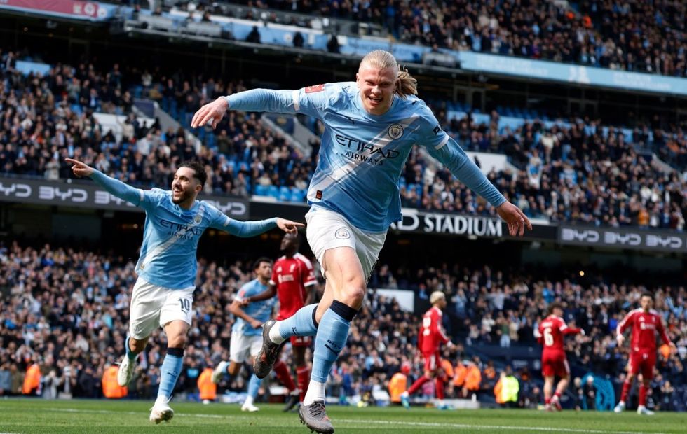 Man City gjunjëzon Liverpoolin në çerekfinale të FA Cup, Haaland shkëlqen me het-trik