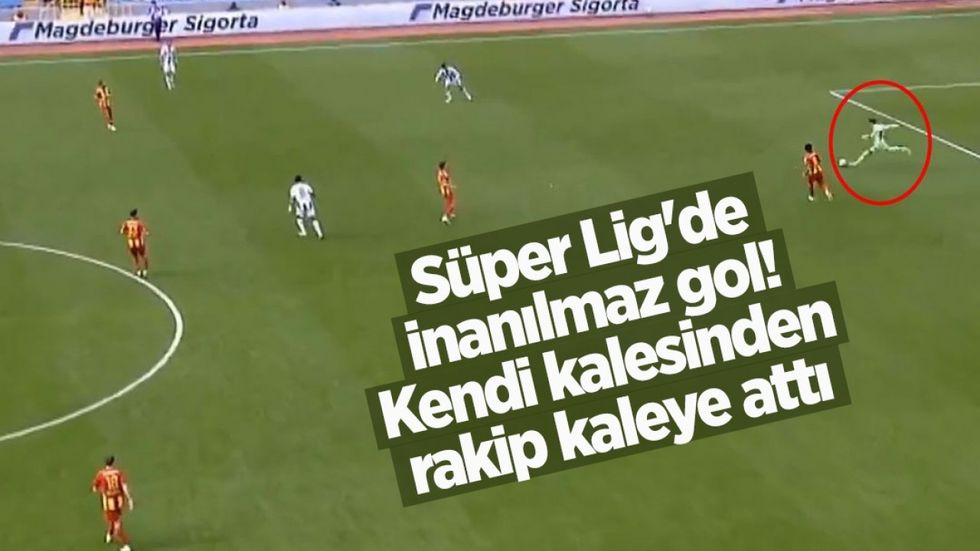 Gol i çmendur në Superligën Turke: Portieri i Kasimpasas shënon nga porta e tij