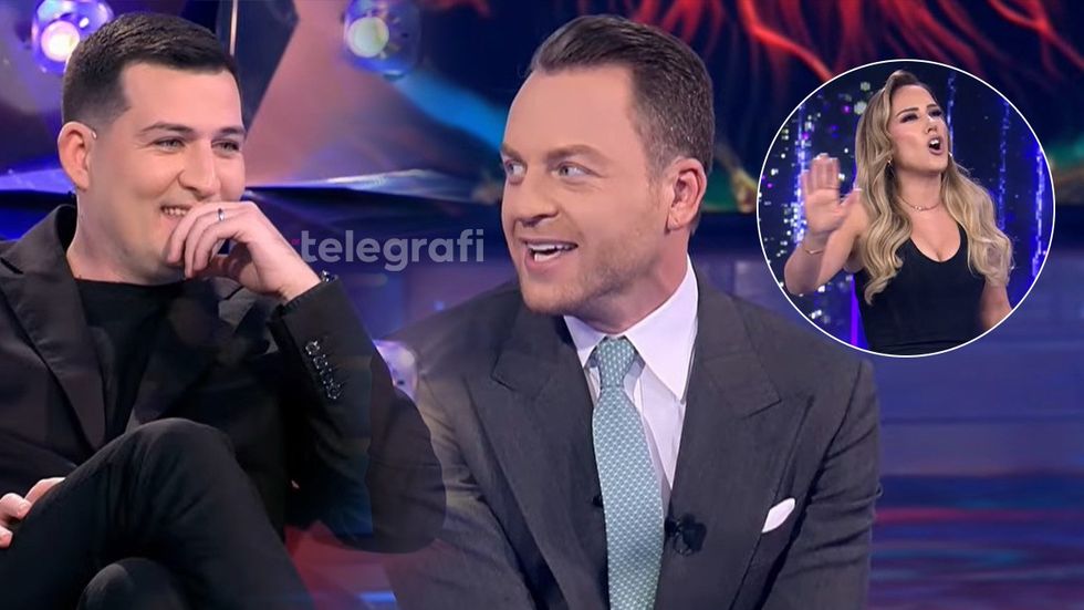 “Rri Arbër… është program tjetër ai”, Ledioni thumbon Arbana Osmanin gjatë spektaklit, ironizon me shprehjen e saj