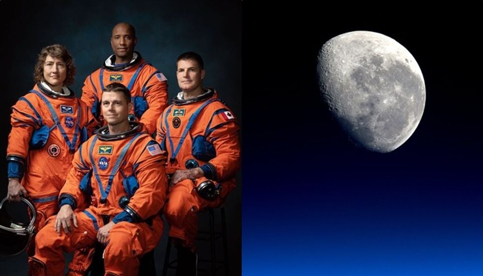 Astronautët për herë të parë shohin anën e errët të Hënës