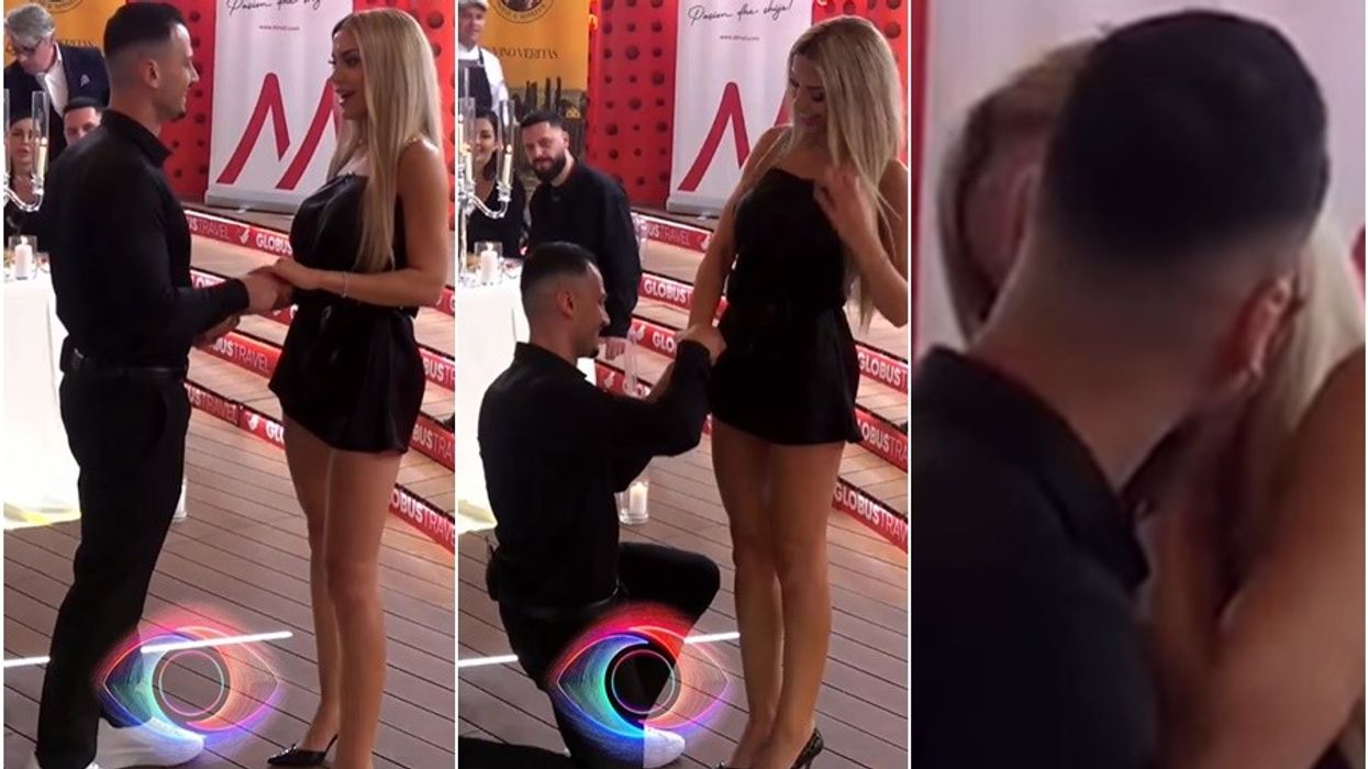 Ulet në gjunjë për t'i propozuar - Brikena i thotë 'PO' Mateos në Big Brother Ulet në gjunjë për t'i propozuar - Brikena i thotë 'PO' Mateos në Big Brother