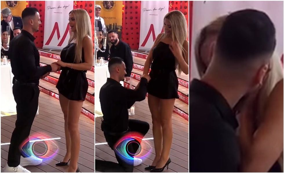 Ulet në gjunjë për t'i propozuar - Brikena i thotë 'PO' Mateos në Big Brother