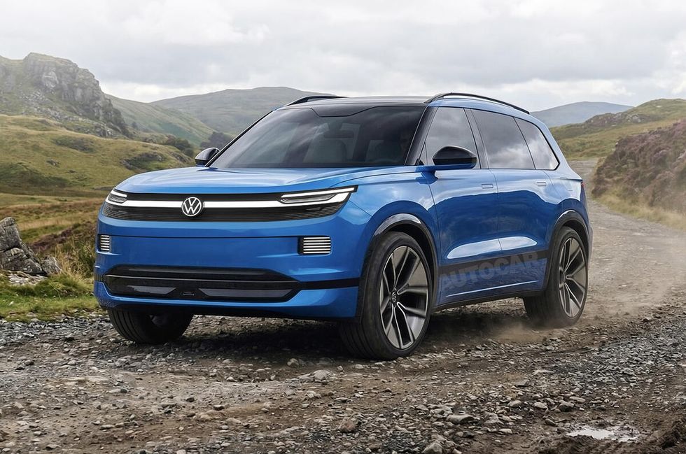 Volkswagen po shqyrton rikthimin e automjeteve elektrike për SUV-in Touareg