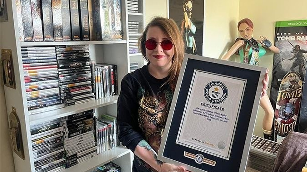 Britanikja grumbullon koleksionin më të madh të videolojërave 'Tomb Raider'