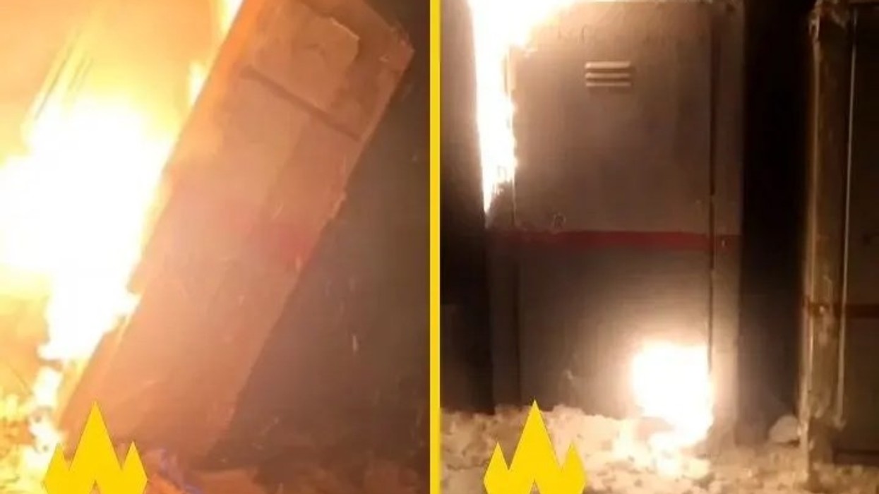 Partizanët ukrainas sabotuan një hekurudhë në Rusi