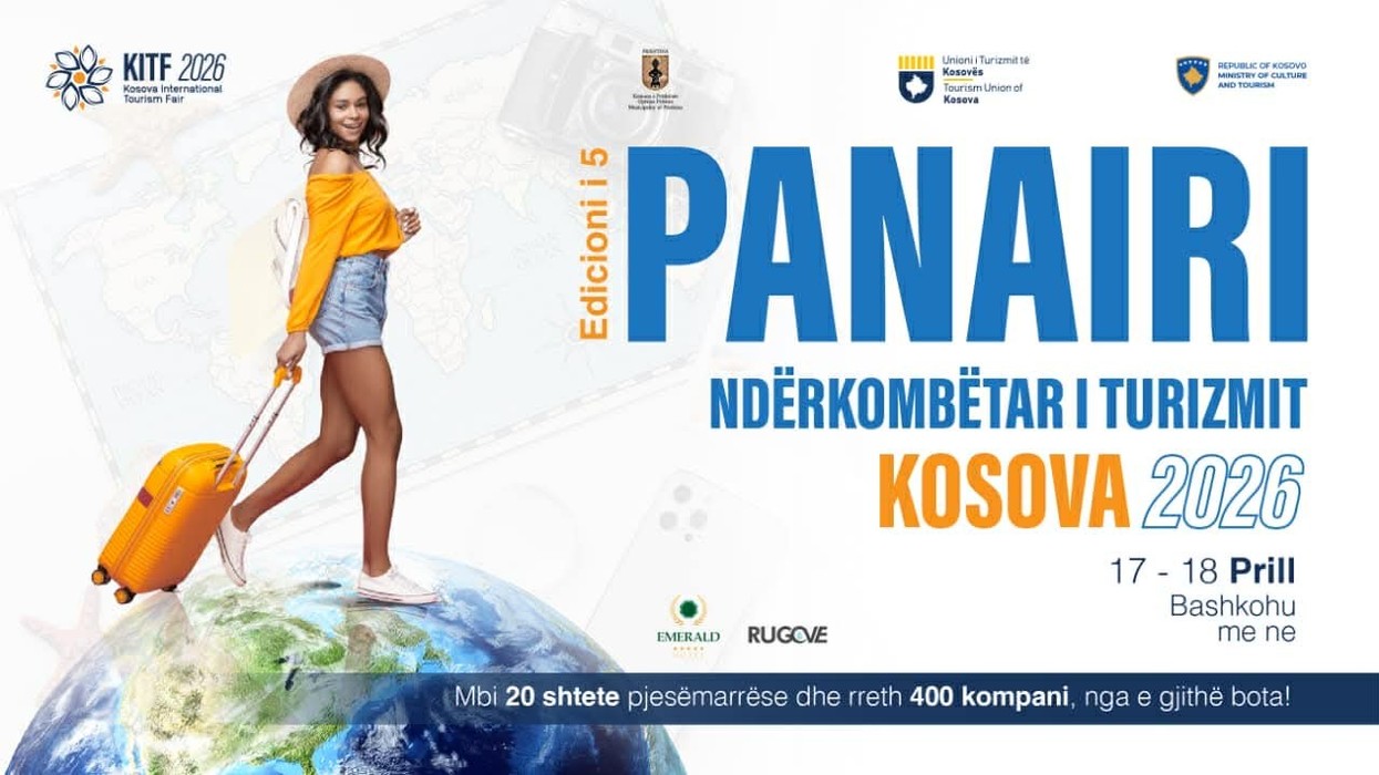 Panairi Ndërkombëtar i Turizmit 2026 hap dyert për biznese dhe vizitorë më 17-18 prill