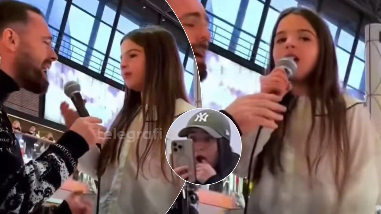Besnik Qaka këndon me vajzën e tij 6-vjeçare në piano publike, momenti emocionues lë të pranishmit të shokuar Besnik Qaka këndon me vajzën e tij 6-vjeçare në piano publike, momenti emocionues lë të pranishmit të shokuar