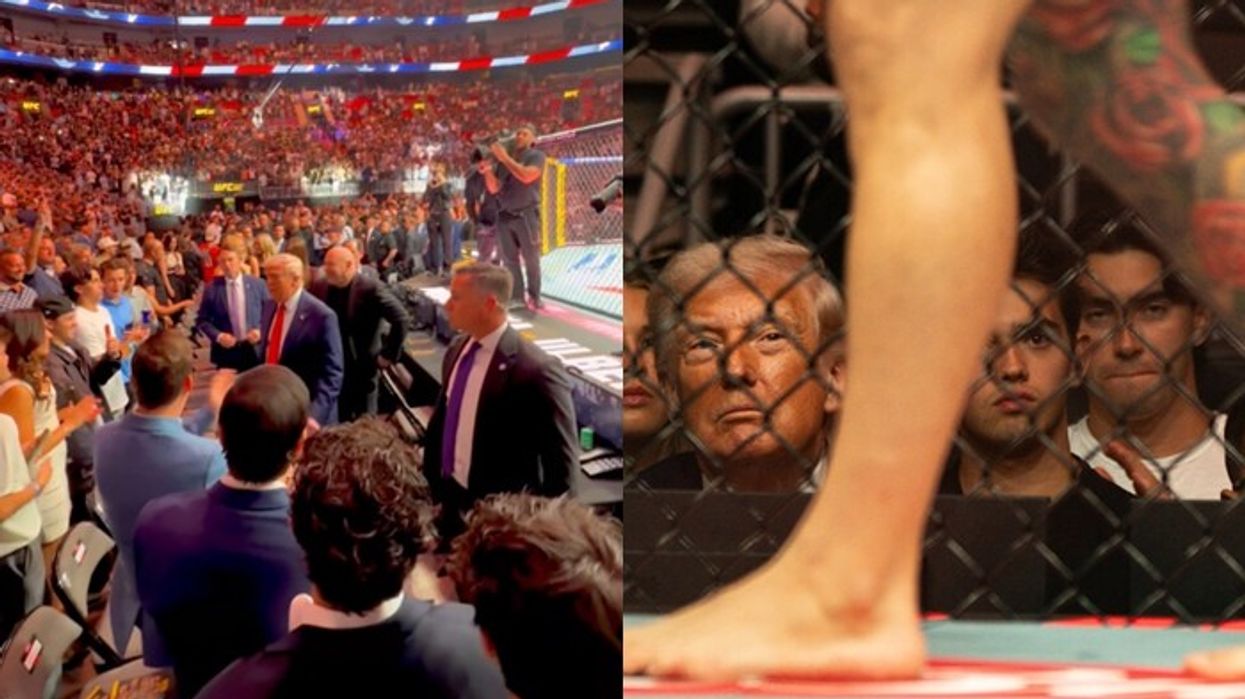 Trump po shikonte një ndeshje UFC, ndërsa negociatat dështuan Trump po shikonte një ndeshje UFC, ndërsa negociatat dështuan