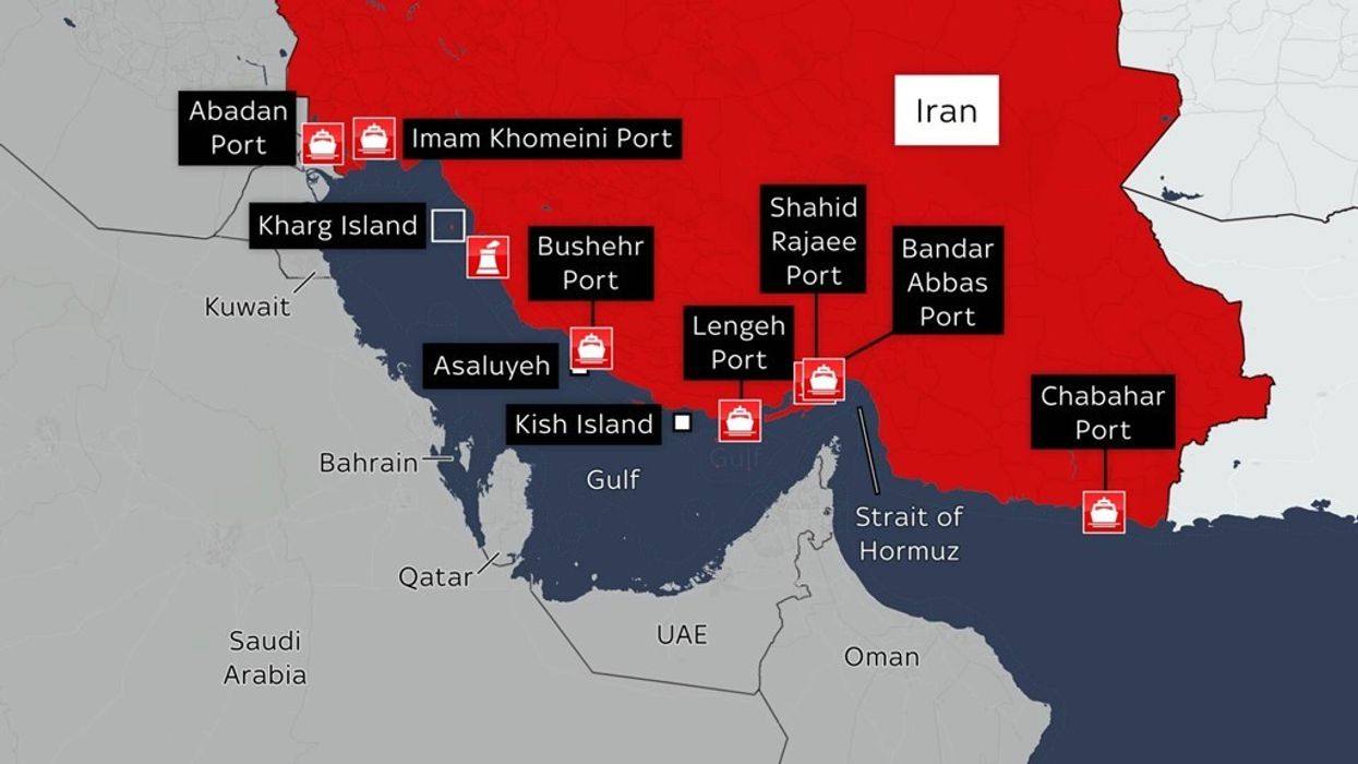 Bllokada e porteve iraniane hyn në fuqi Bllokada e porteve iraniane hyn në fuqi