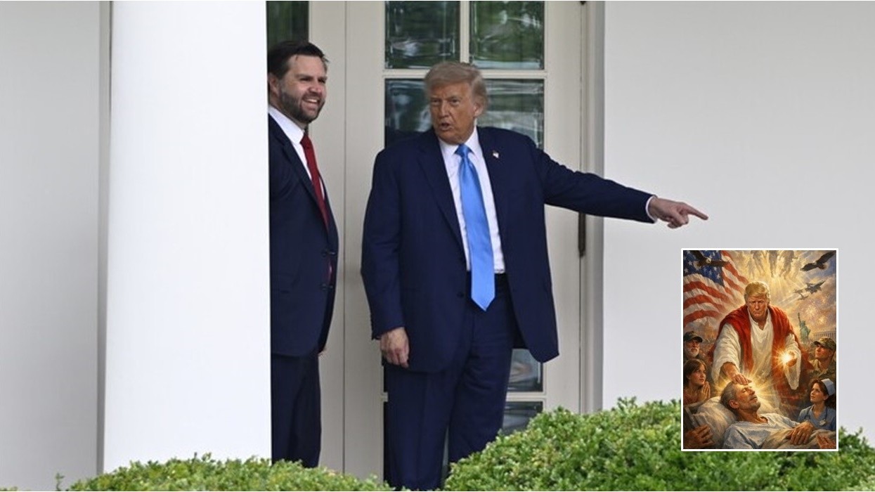 Ishte një “shaka”, thotë zëvendëspresidenti amerikan - teksa flet për imazhin e Trumpit të publikuar në mediat sociale