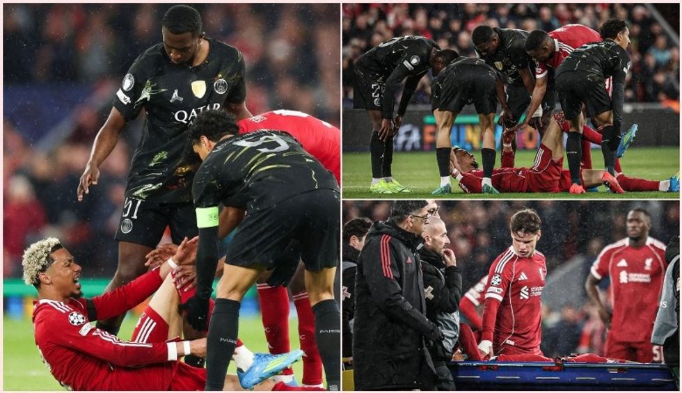 Ylli i Liverpoolit largohet me barelë nga fusha