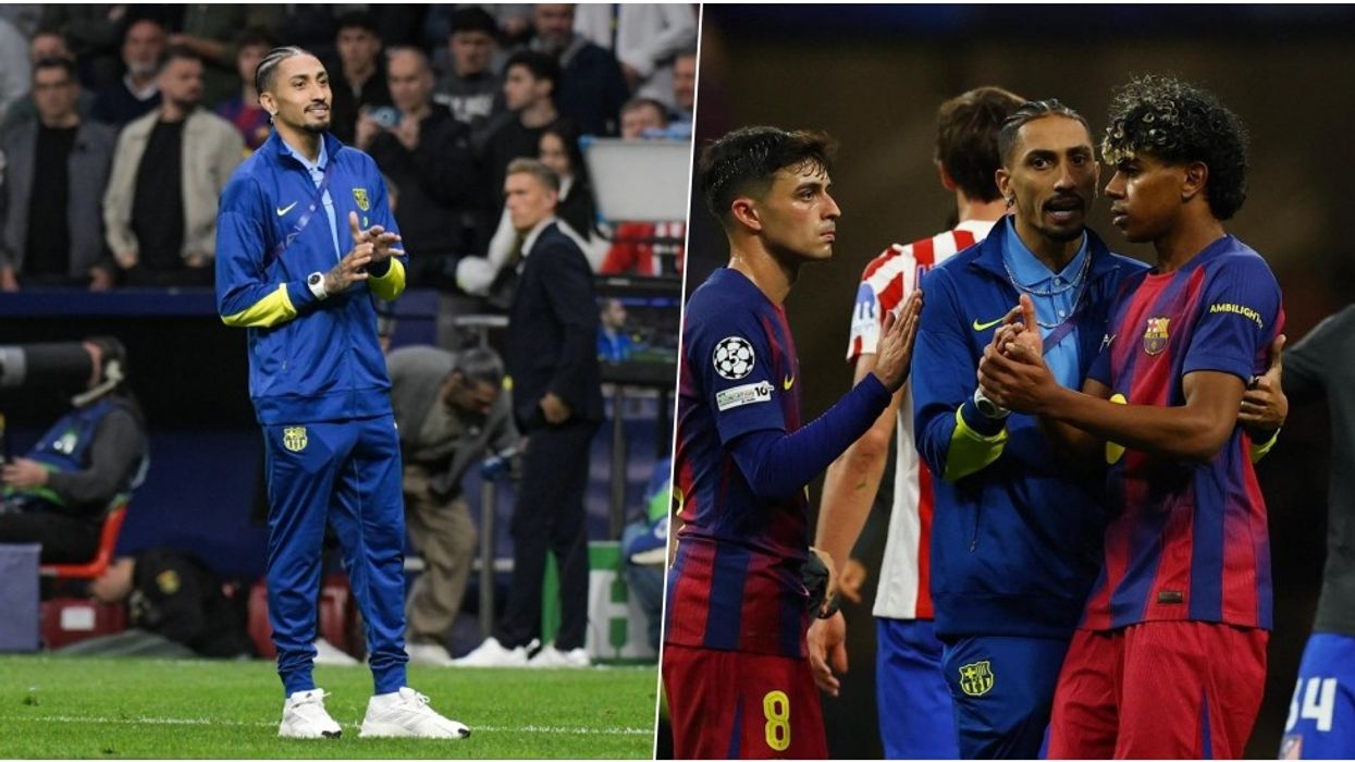 "Jemi të vjedhur" - Raphinha rrezikon një dënim shembullor nga UEFA pas eliminimit nga Atletico