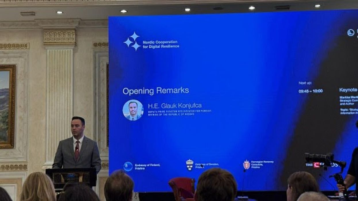 Kërkohet luftimi i dezinformimit, Konjufca: Vijnë më shumë nga Serbia dhe Rusia Kërkohet luftimi i dezinformimit, Konjufca: Vijnë më shumë nga Serbia dhe Rusia