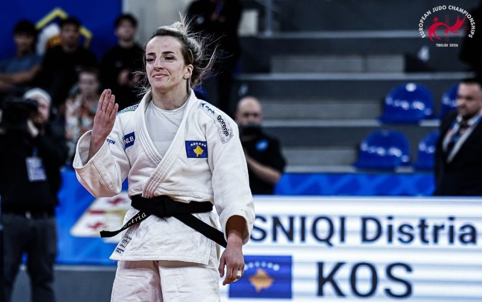 E jashtëzakonshme: Distria Krasniqi fiton medaljen e artë në Kampionatin Evropian