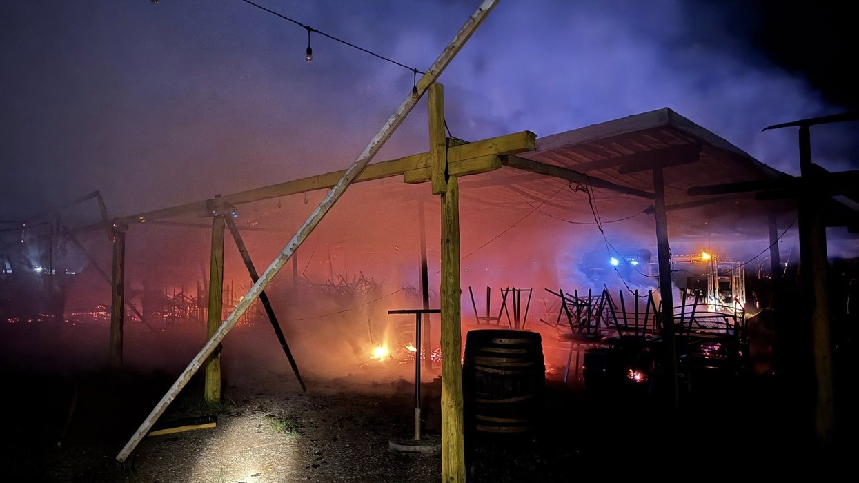 Zjarr në një lokal veror në Shkugëz të Gjakovës