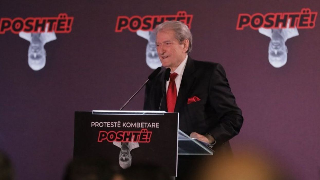 Mbyllet protesta e PD-së, Berisha: Regjimi u tmerrua sot Mbyllet protesta e PD-së, Berisha: Regjimi u tmerrua sot
