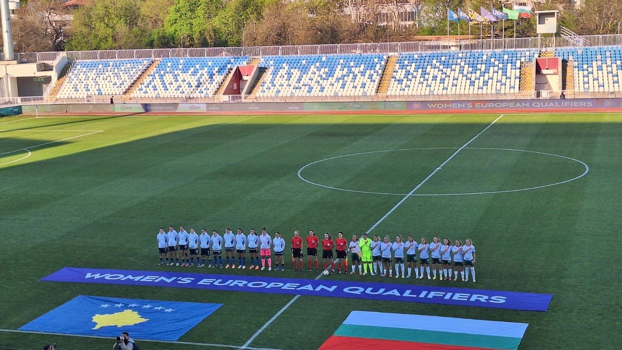 Kosova me përmbysje të çmendur fiton në fund ndaj Bullgarisë Kosova me përmbysje të çmendur fiton në fund ndaj Bullgarisë