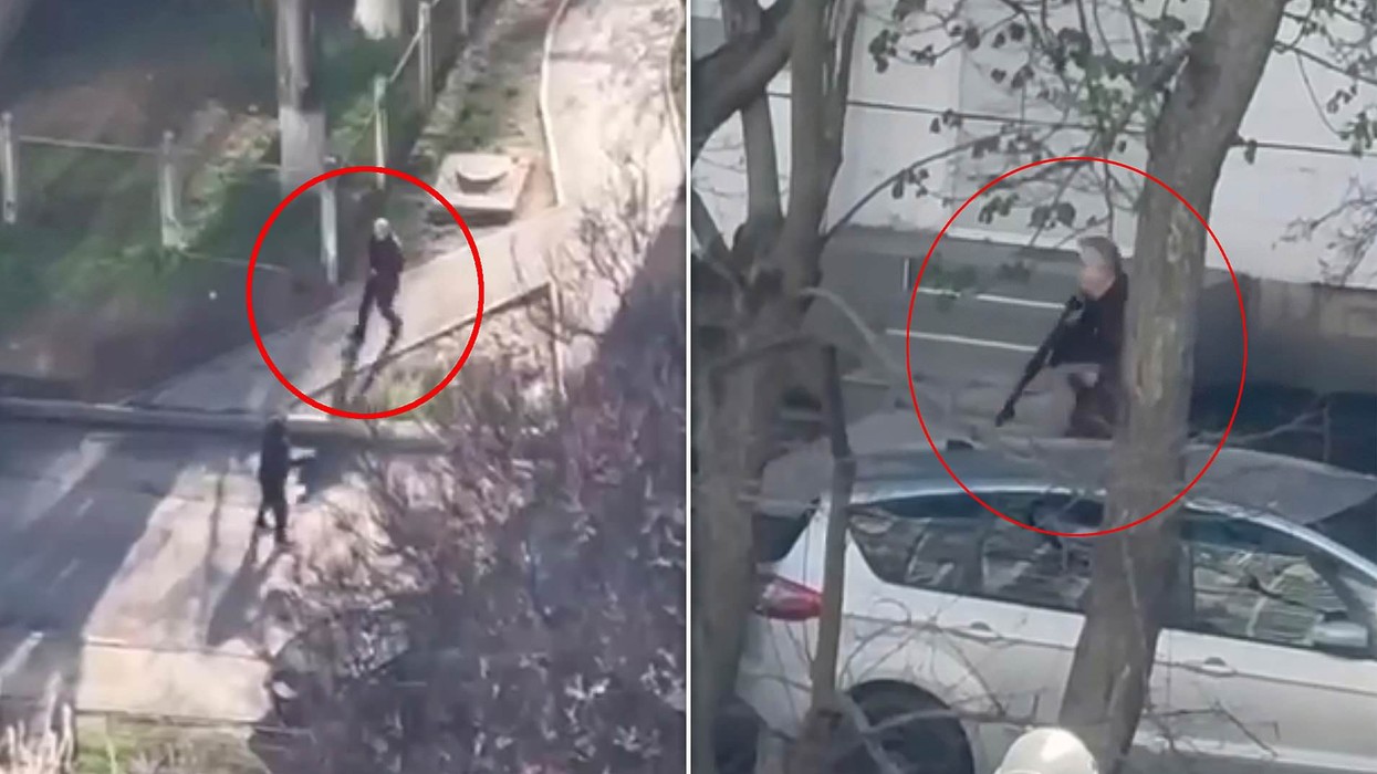 Publikohen pamjet e burrit që shtie me armë mbi kalimtarët e rastit në Kiev, vriten 6 civilë dhe 14 tjerë plagosen