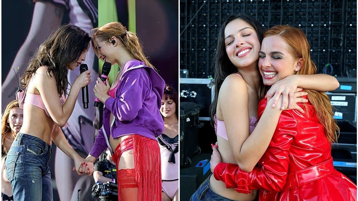 Olivia Rodrigo befason fansat me një paraqitje surprizë në performancën e Addison Rae në Coachella