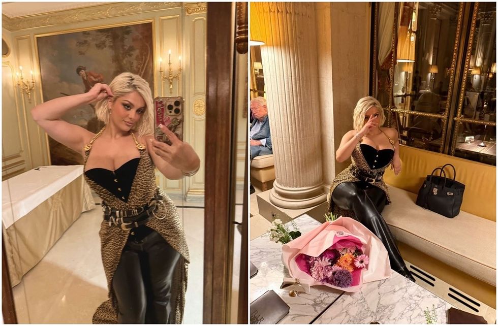 Bebe Rexha mahnit nga Parisi me paraqitjen e saj plot stil