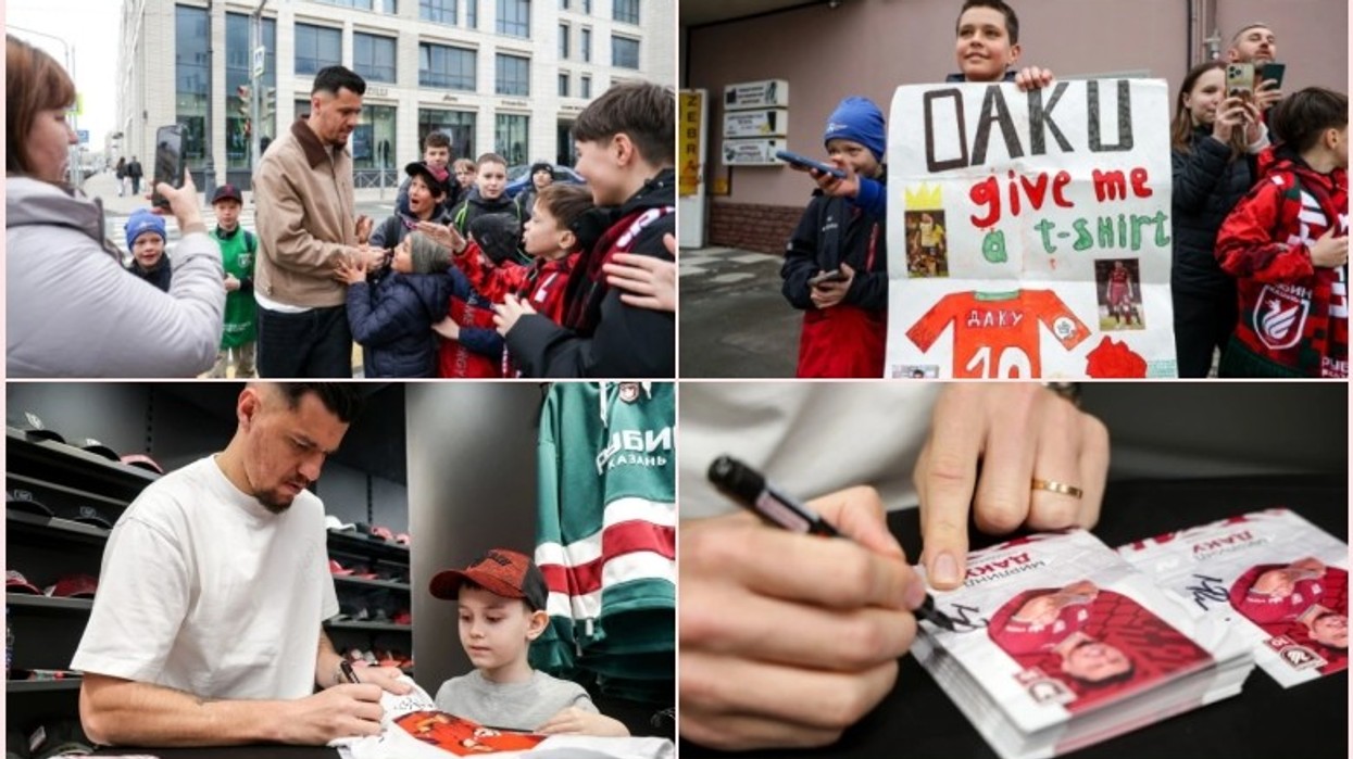 Tifozët e Rubin Kazanit të entuziazmuar për Mirlind Dakun, fanella dhe nënshkrimi i tij më i kërkuari