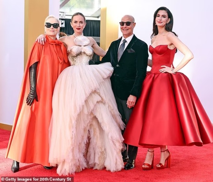 Anne Hathaway, Emily Blunt dhe Meryl Streep