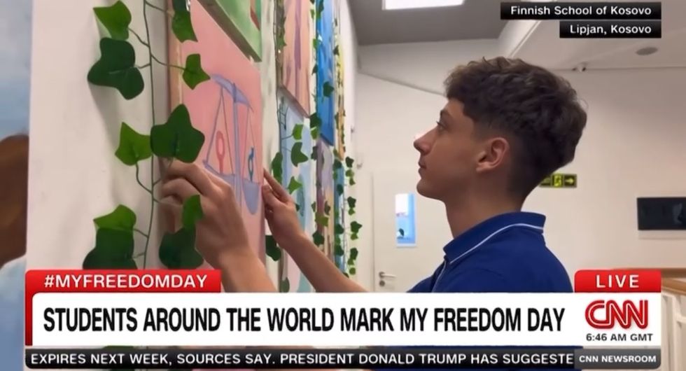Shkolla Finlandeze pjesë e #MyFreedomDay në CNN sërish