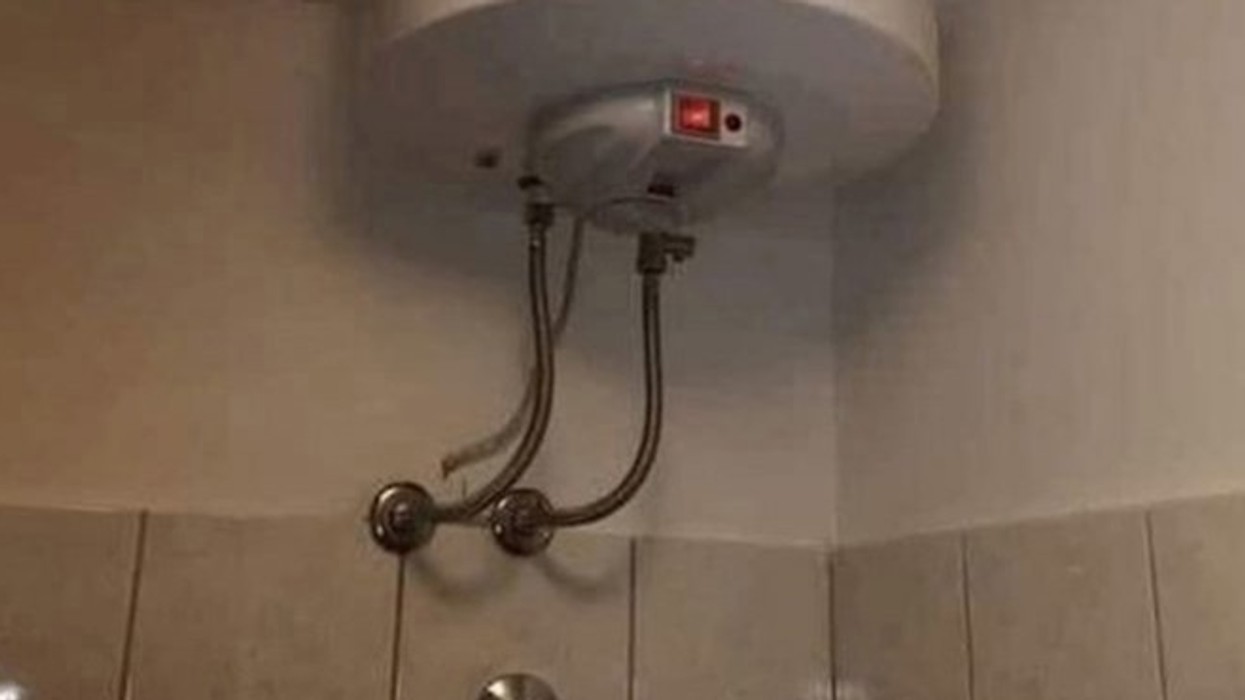 Fotografia e një bojleri nga Kroacia është një hit i vërtetë