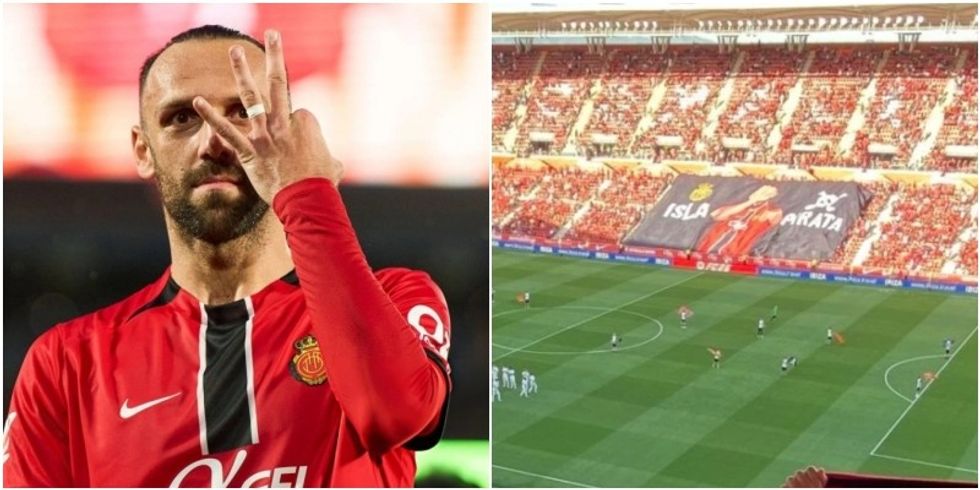 Tifozët e Mallorcas i dedikojnë një koreografi gjigante Vedat Muriqit