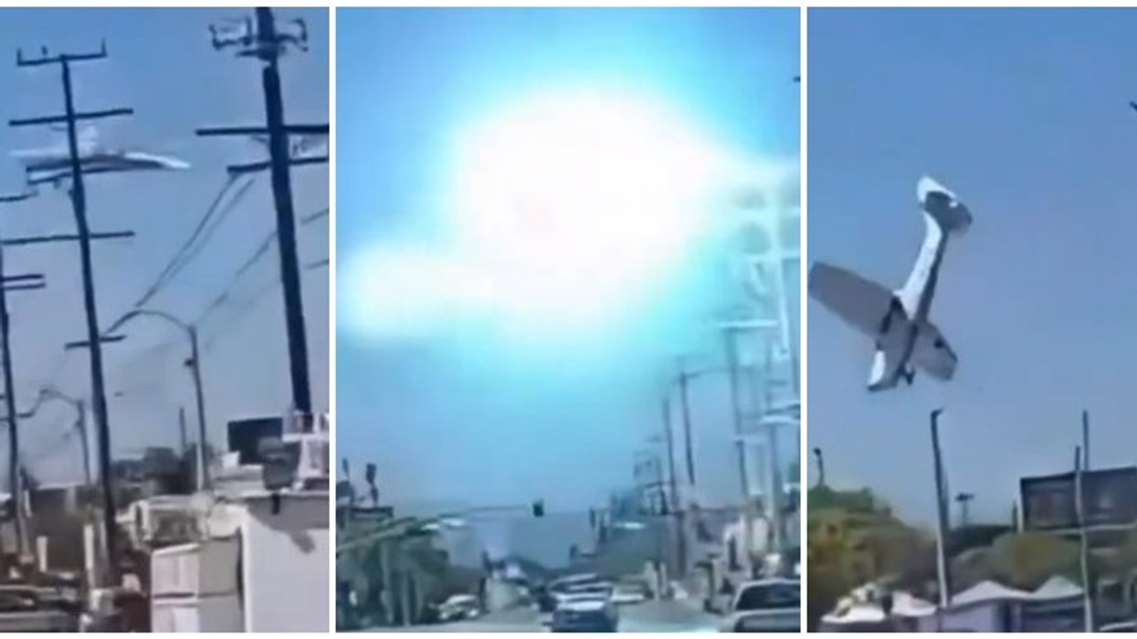Aeroplani rrëzohet në Kaliforni pasi godet linjat e energjisë - shpëtoi piloti 72-vjeçar