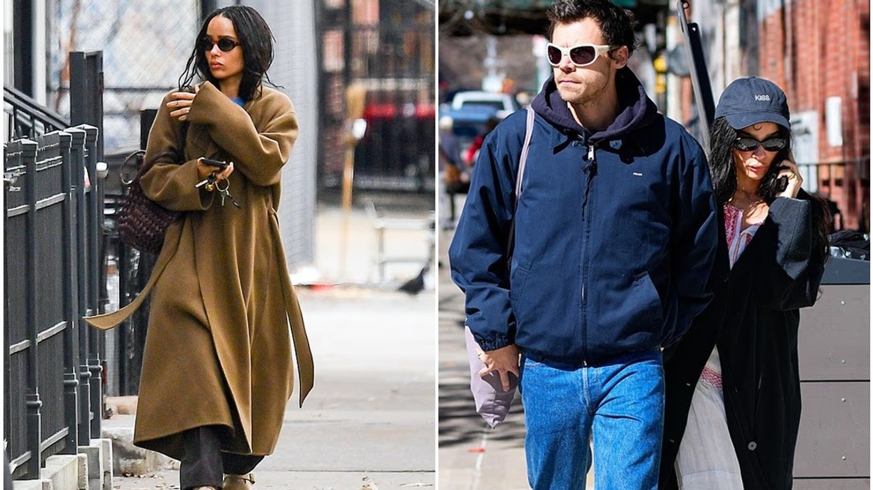Zoe Kravitz dhe Harry Styles ndezin thashethemet për fejesë, pasi aktorja u pa me një unazë me shkëlqim në gisht gjatë vizitës në Londër
