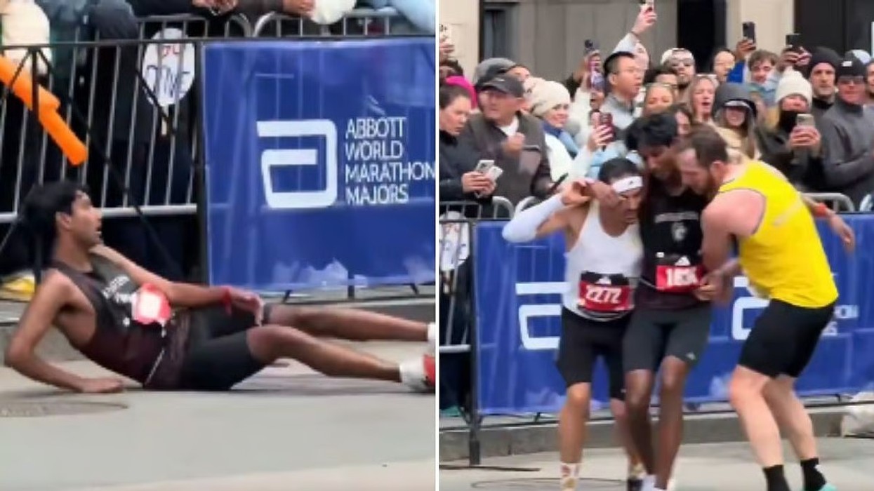 Një veprim që tejkalon kufijtë e sportit: Një garues sakrifikoi një rekord personal dhe ndihmoi kundërshtarin që u rrëzua