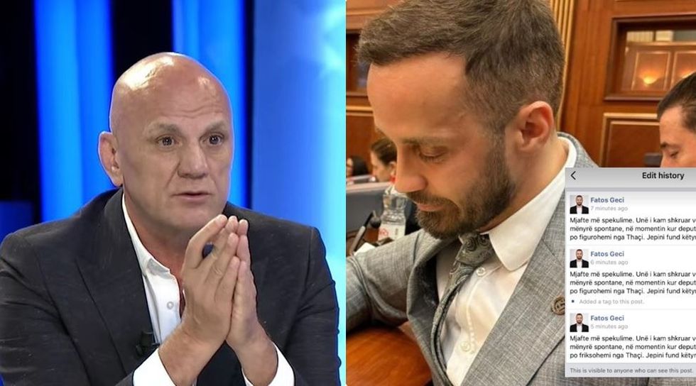 Fatos Geci i reagon Gani Gecit dhe të tjerëve: Mjaftë me spekulime, vetë e kam shkruar fjalimin në mënyrë spontane